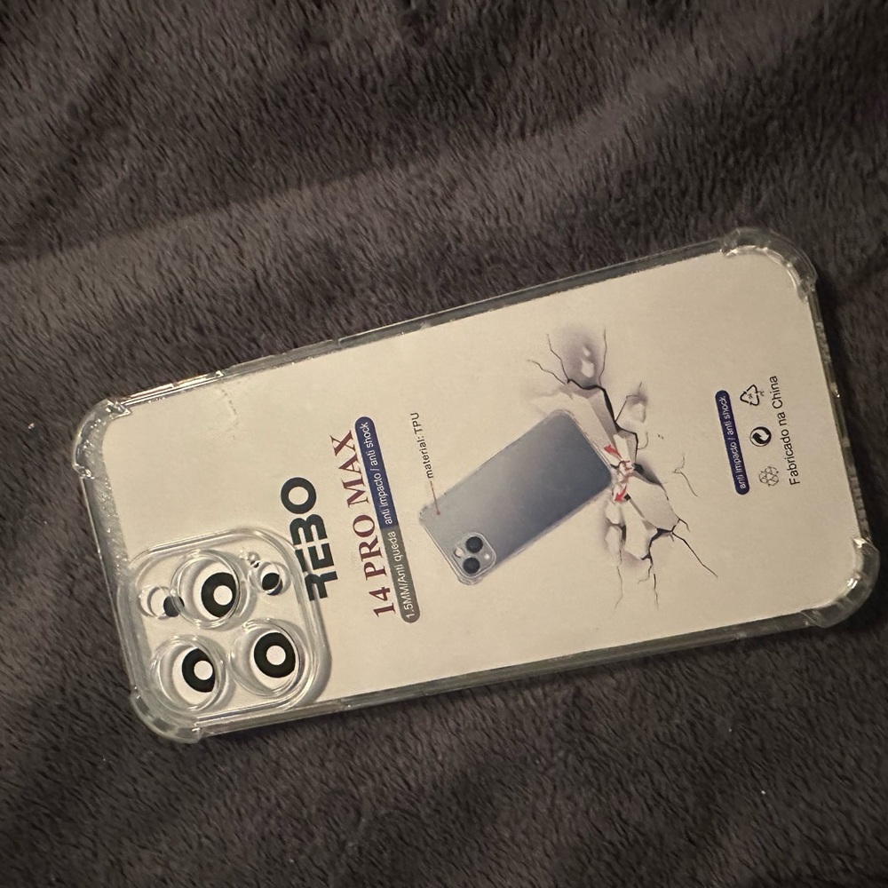 Clear Phone Case for 14 Pro Max